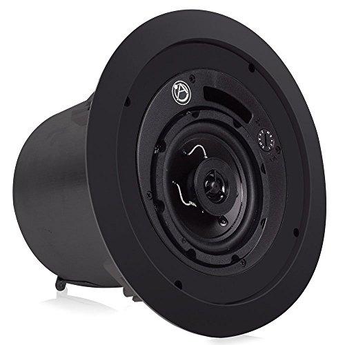 Atlas Sound Atlas Sound FAP42T Strategy II Series 4 inch Coaxial In-Ceiling Loudspeaker - Black Pair