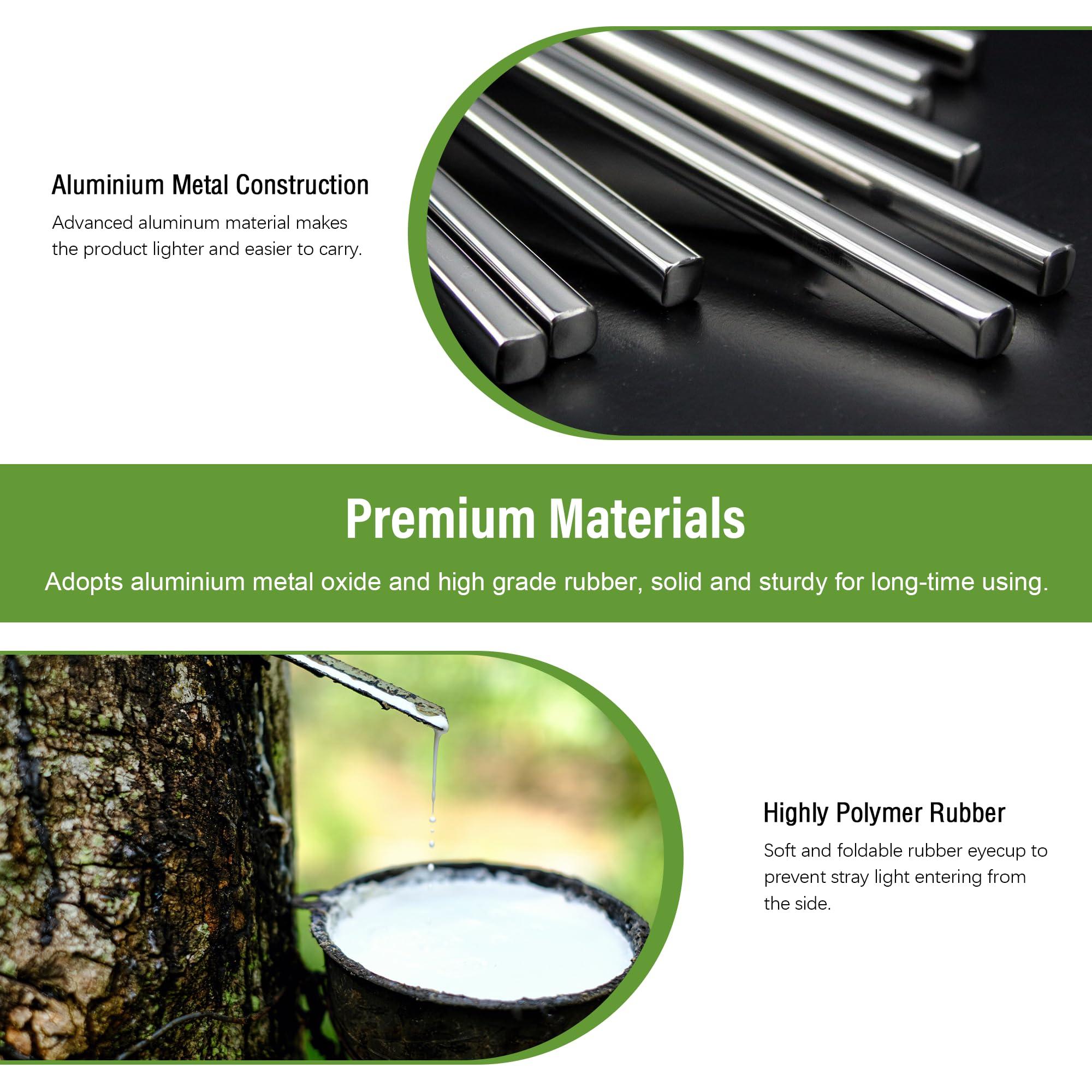 Astromania Astromania 1.25" 25mm Plossl Telescope Eyepiece - Bundle with - 1.25" 90-Degree Erecting Prism