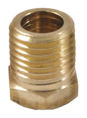 Forney Forney 75534 Brass Fitting, Bushing, 1/8-Inch Female NPT to 1/4-Inch Male NPT