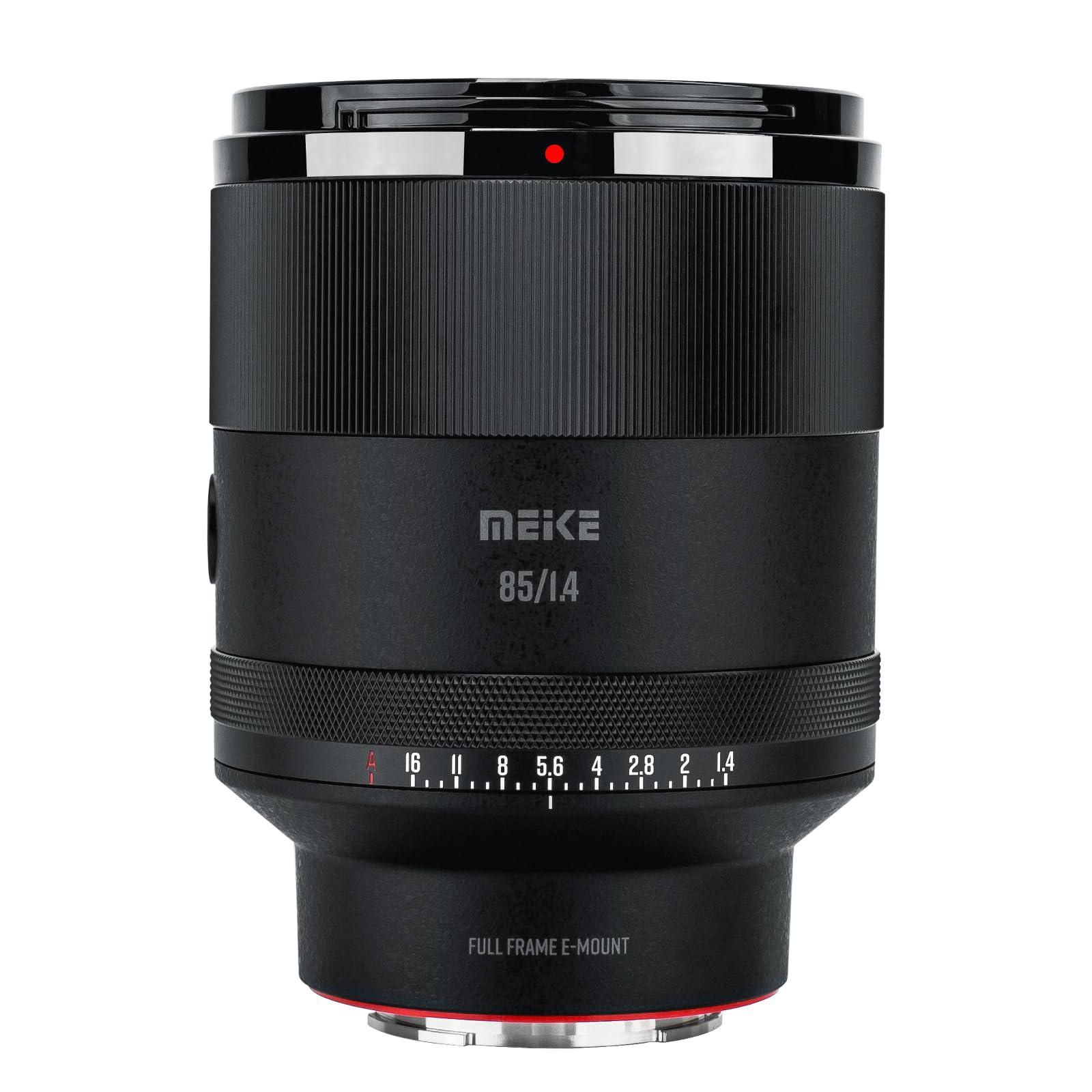 Meike Meike 50mm F1.8 + 85mm F1.4 Auto Focus STM Full Frame Portrait Lenses Compatible with Sony E Mount Cameras