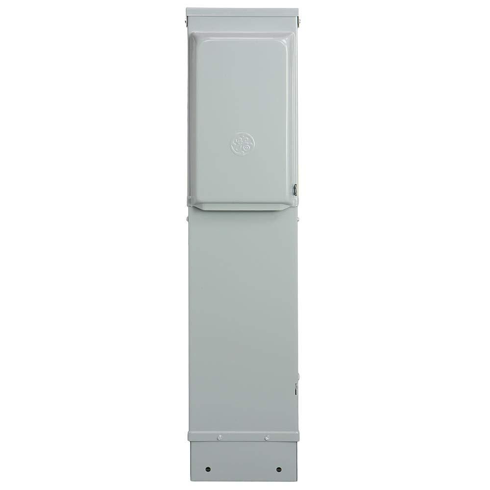 GE GE RV GE1LU532PS Pad Mount Pedestal with 100 Amp 120/240-Volt Panel with 50, 30 and 20 Amp GFCI Receptacle