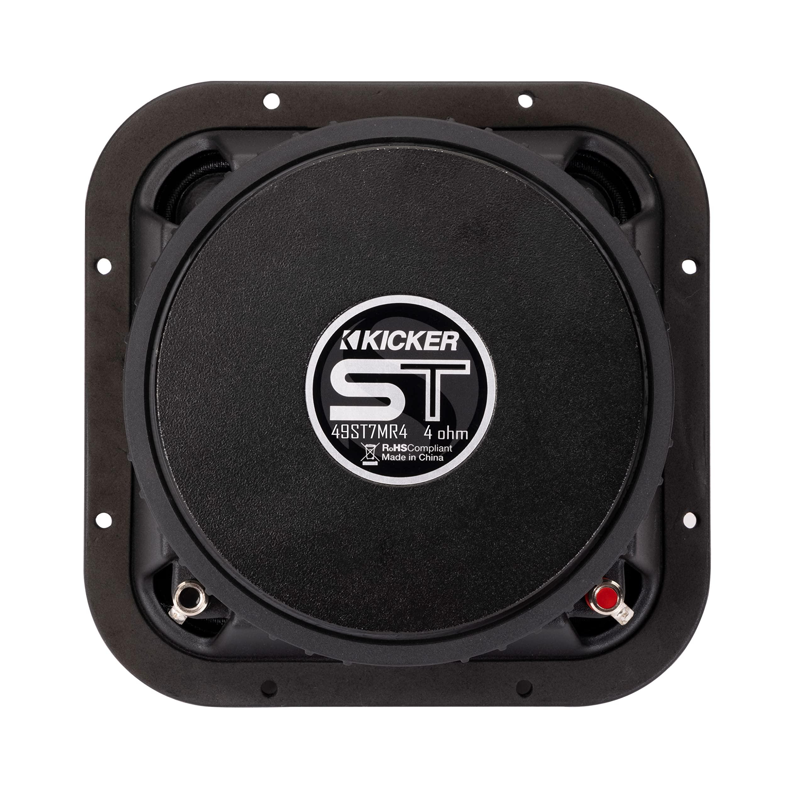 KICKER Kicker 49ST7MR8 7" Street Series Square Mid-Bass, Pair, 8ohm