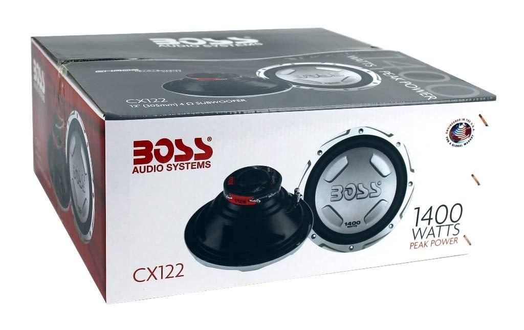 BOSS Audio Systems BOSS Audio Chaos CX122 12\" 2800 Watt Car Power Subwoofer Sub Woofer Pair
