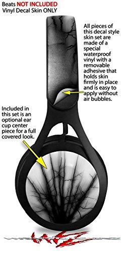 WraptorSkinz Skin Decal Wrap Works with Beats EP Headphones Lightning Black Skin Only Headphones NOT Included