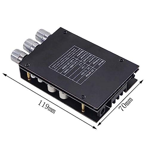 Senzooe ZK-XPSM 150WX2 adjustment audio amplifier board module dual channel TDA7498E heat sink
