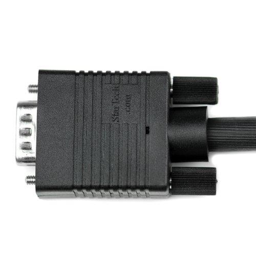 StarTech StarTech.com VGA to VGA Cable - 1 ft - HD15 M/M - Coax High Resolution - Computer Monitor Cable - Video Cable - VGA Monitor Cable (MXT101MMHQ1)