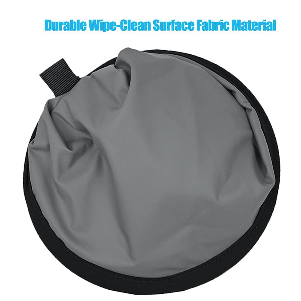 RENIAN Grey Card 24x24 inch/60x60cm White Balance 18% Foldable Grey Reference Reflector with Carrying Bag