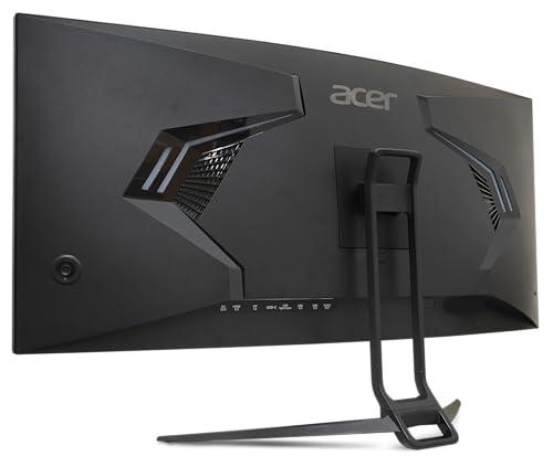 acer Acer Nitro 34 Inch UWQHD 3440 x 1440 1000R Curved PC Gaming Monitor | AMD FreeSync Premium | Up to 180Hz Refresh | Up to 0.5ms | AdobeRGB 90%| Delta E<2 | 1 DP 1.2 & Two HDMI 2.0| EDA343CUR V3bmiippx