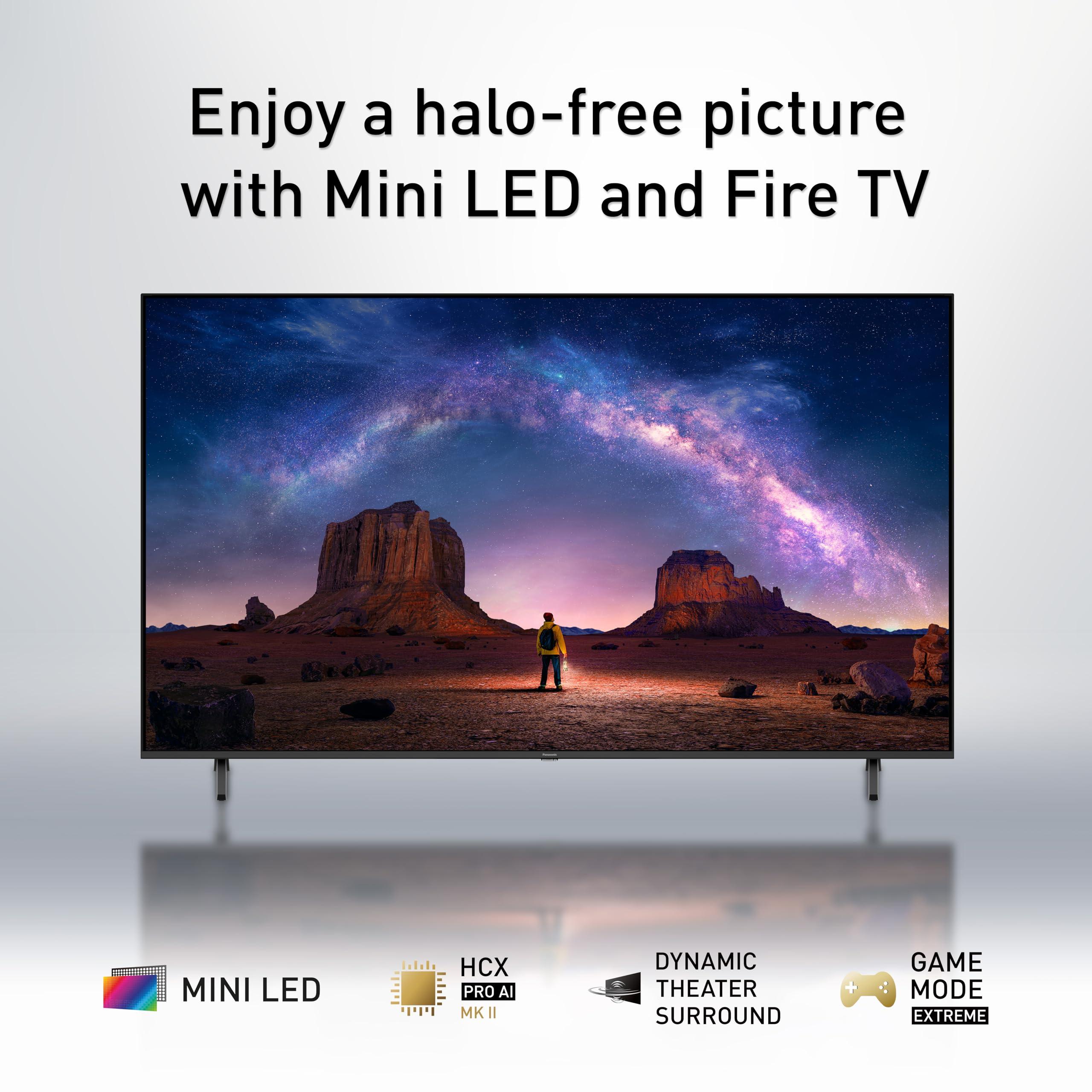 Panasonic Panasonic W95 Series (2024 Model) 65-inch Mini LED 4K Ultra HD Smart Fire TV, Local Dimming, 144Hz Refresh Rate - 65W95AP