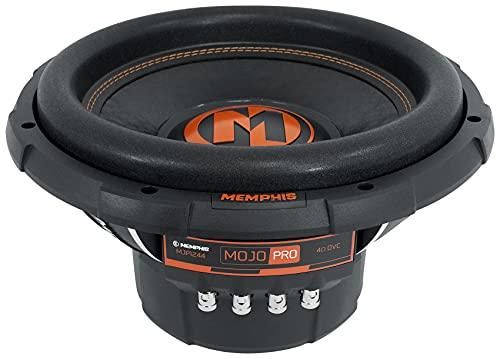 Memphis Audio Memphis Audio MJP1244 12 in 1500 Watt MOJO Pro Car Audio Subwoofer DVC 4 ohm Sub, Black