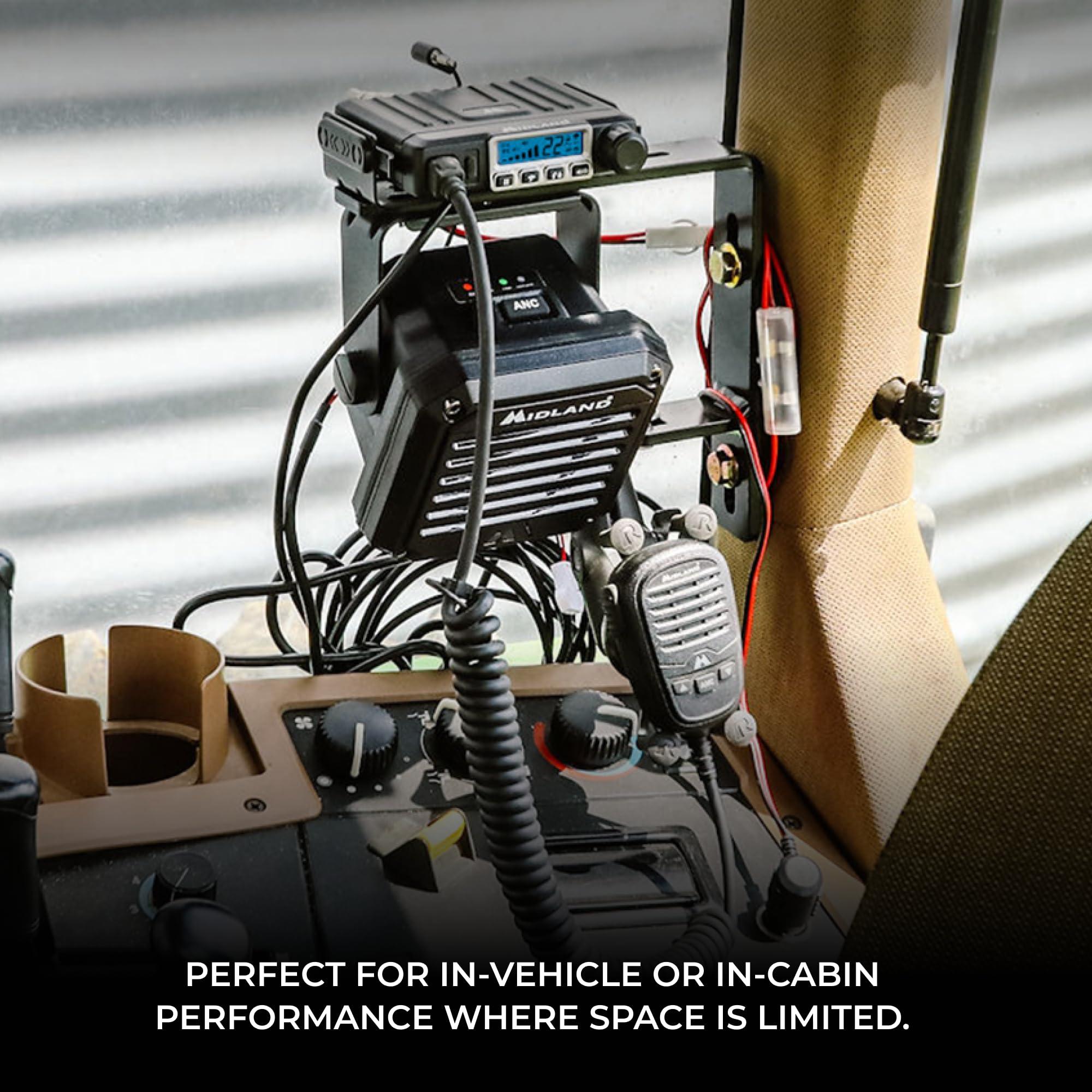 Midland Midland SPK200 - Amplified External Speaker with AI Noise Cancellation, 20 Watts of Power, 8 OHMS Dynamic Sound, IP67 Waterproof (Ultimate)