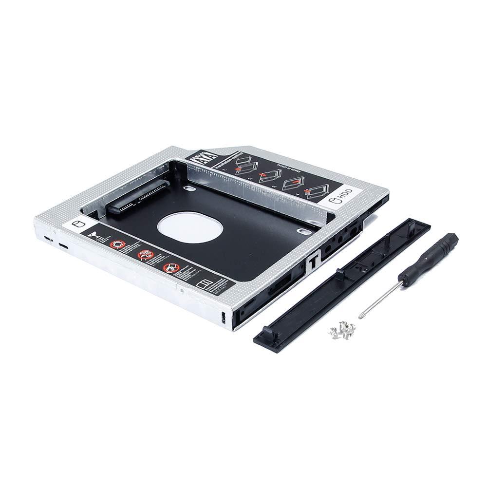 Valley Of The Sun Computer 2nd HDD SSD Hard Drive Caddy for Dell Optiplex 790 780 990 7010 755 3020 960 7020 SFF Small Form Factor Desktop PC, SATA3 Second Solid State Disk Enclosure, DVD Optical Bay Replacement