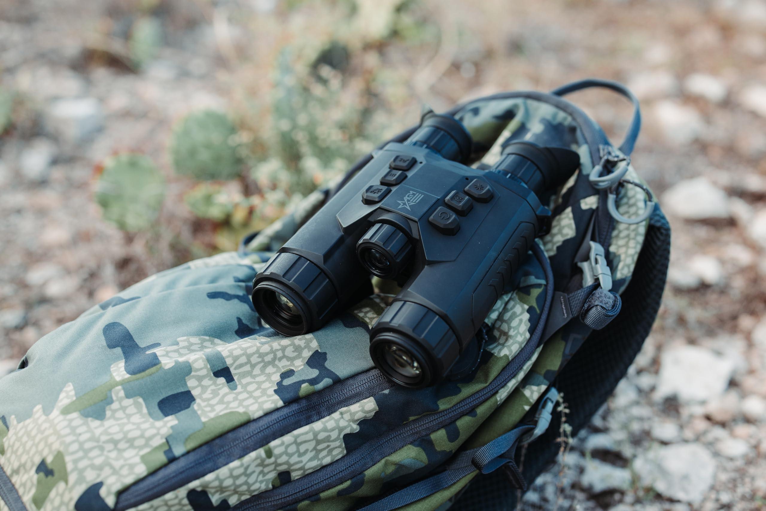 AGM Global Vision AGM Global Vision ObservIR LRF 25-256 Fusion Thermal Imaging & CMOS Binocular with Built-in Laser Range Finder, 12 Micron 256x192 (25 Hz), 4K, 25 mm Lens.