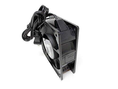 Bgears Bgears b-Blaster-AC 120x38mm AC 100-125V High Speed Extreme Airflow Cast Aluminum 2 Ball Bearing Fan