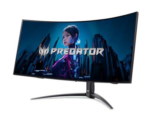 acer acer Predator X39 | 39" UWQHD 3440 x 1440 OLED 800R Curved Gaming Monitor | AMD FreeSync Premium Pro | 240Hz | 0.01ms | VESA DisplayHDR True Black 400 | KVM Switch | USB Type-C, DP 1.4 & 2 x HDMI 2.1