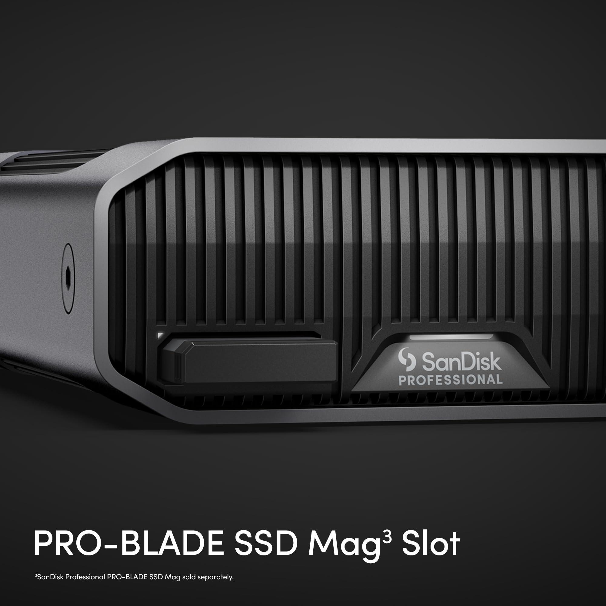 SanDisk Professional SanDisk Professional 22TB G-Drive Project - External HDD, Thunderbolt 3, USB (10Gbps), 7200RPM Ultrastar Hard Drive, Up to 260MB/s Read - SDPHG1H-022T-NBAAD