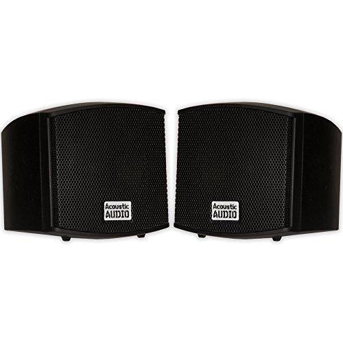 Acoustic Audio by Goldwood Acoustic Audio AA321B and AA40CB Indoor Speakers Home Theater 3 Speaker Set