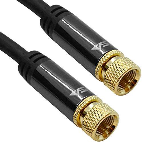 Seismic Audio Seismic Audio - SA-DCAVC01-20 - 20 Foot Digital Audio Video Coaxial Cable - Premium Coax AV Cord - Pro Series OFC for Digital and HD Applications