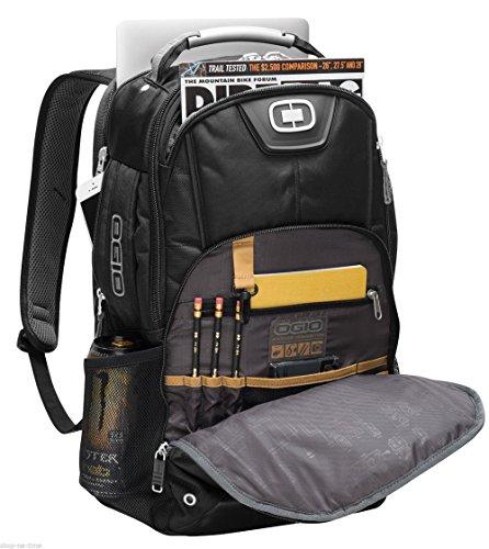 OGIO Callaway Axle 17\" Laptop Backpack, Black, 19.25\" H x 13\" W x 9.25\" D