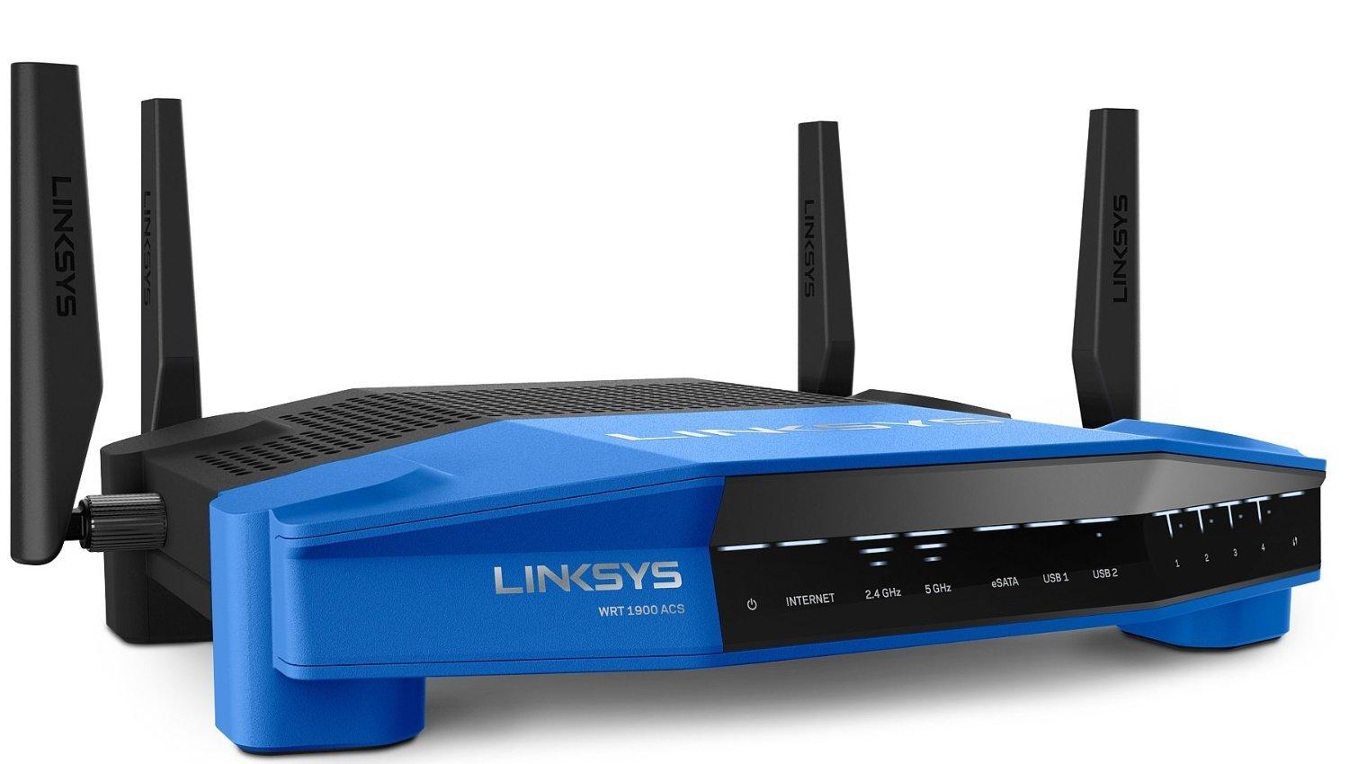 Linksys Linksys AC1900 Dual Band Open Source WiFi Wireless Router (WRT1900AC) Renewed