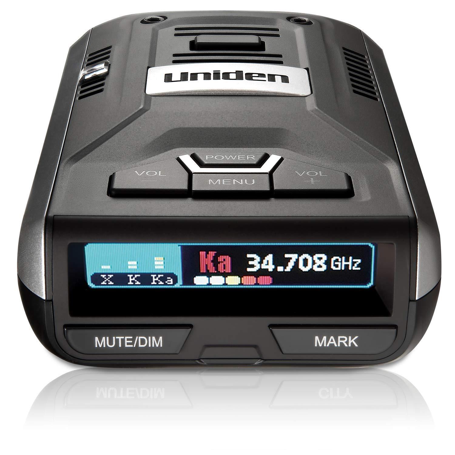 Uniden Uniden R3 Extreme Long Range Radar Laser Detector GPS, DSP, Voice Alert, Silver