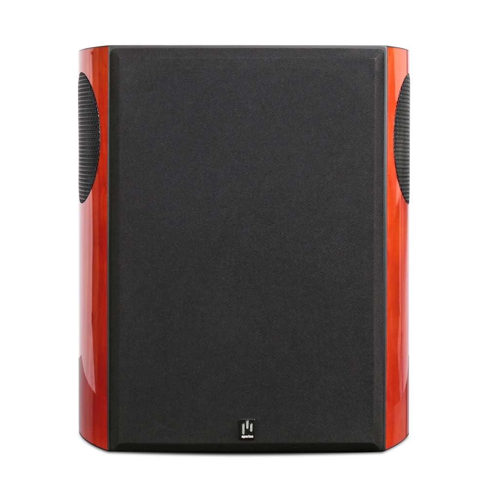 Aperion Audio Aperion Audio Verus III V8S 3-Way 8" Tripolar Surround Sound Speaker Pair for Home Theater System (Gloss Cherry)