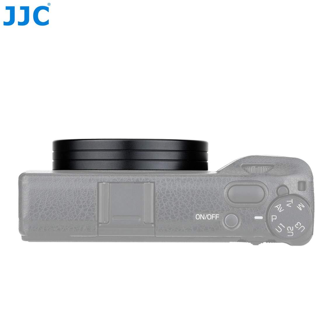 JJC JJC LC-GR3 Metal Lens Cap for Ricoh GR III GR IIIx and GR II Camera, Ricoh GR III Lens Cap, Lens Cap for Ricoh GRIII GR IIIx GRII, Made of Premium Aluminium Alloy