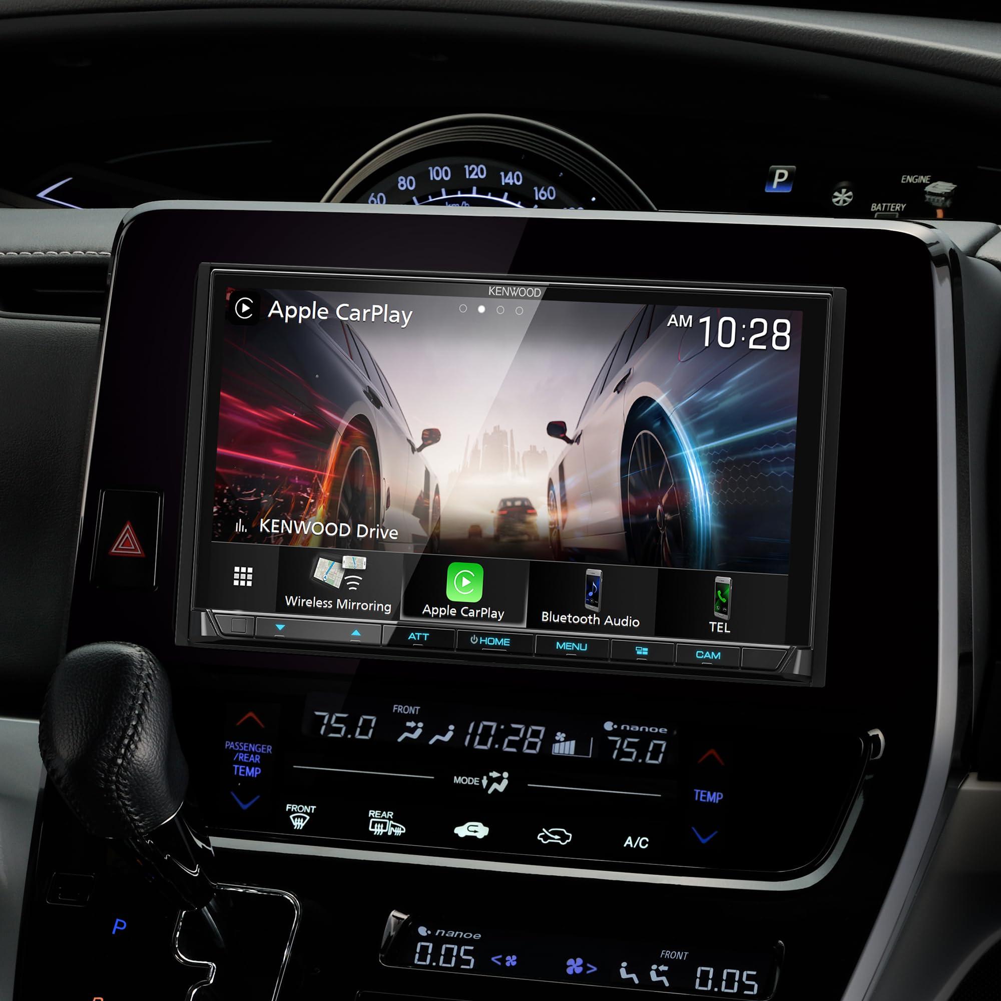 Kenwood KENWOOD DMX908S EXCELON 6.95 Inch LCD Touchscreen Digital Multimedia Receiver, Wireless Apple CarPlay and Android Auto, Double Din, AM/FM HD Radio, Bluetooth, USB Port, iDatalink Maestro, SiriusXM