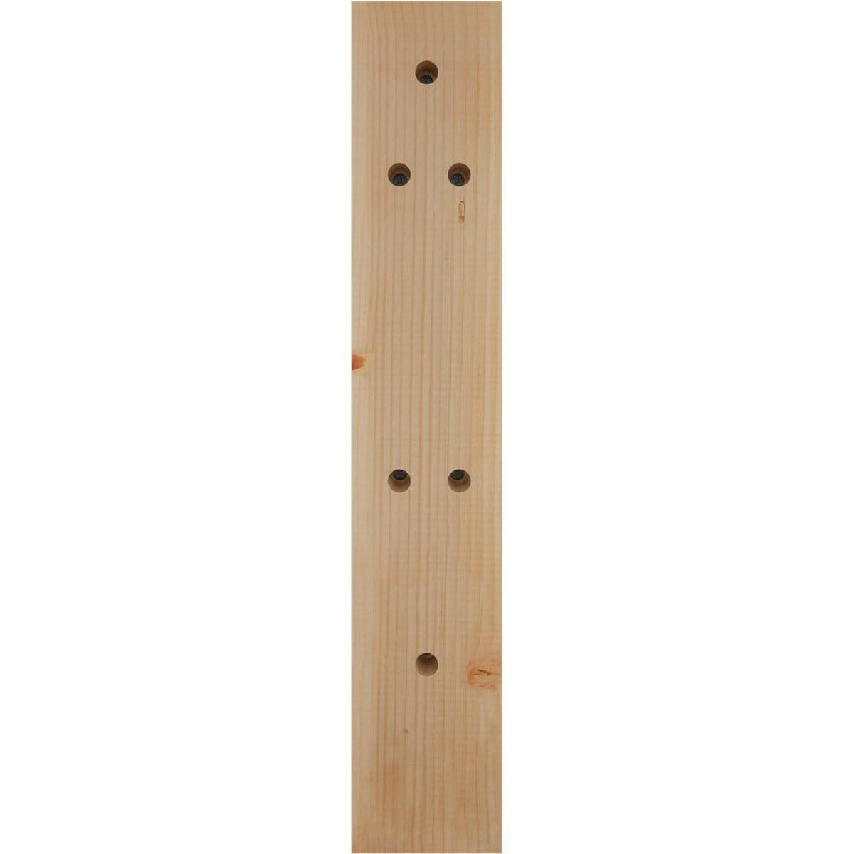 Ekena Millwork Ekena Millwork BKT04X16X24TRA06SDF Traditional Slat Bracket, 16\"D x 24\"H, Rough Sawn Douglas Fir
