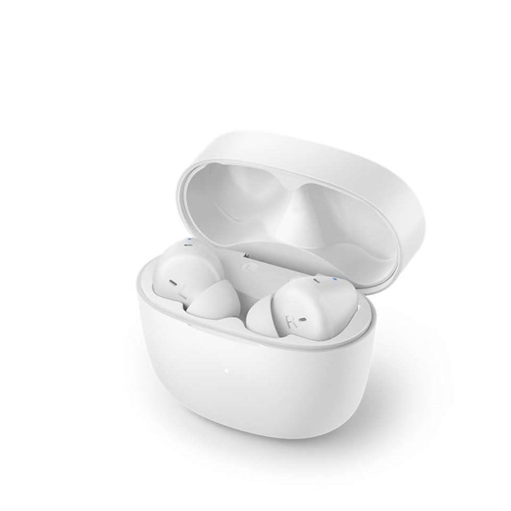PHILIPS Philips True Wireless Earbuds, TWS Bluetooth 5 Headphones, 13mm Drivers, AI Mic for Clear Calls, IPX4 Waterproof, 18 Hours Playtime, Compatible w/iPhone Android & Bluetooth Devices,