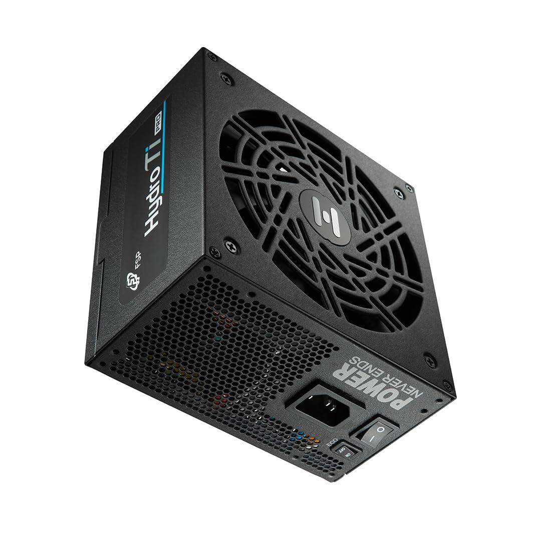FSP FSP Hydro Ti PRO 1000W Power Supply, 80 Plus Titanium, ATX3.1/PCIe 5.1, Full Modular (HTI-1000M-GEN5)