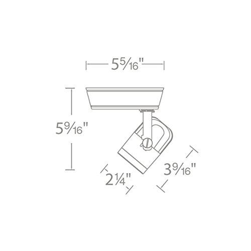 WAC Lighting WAC Lighting L-LED160S-930-WT Precision LED Energy Star Track Fixture, White