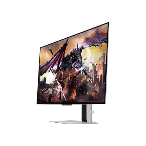 Samsung Samsung 32" Odyssey OLED G8 (G80SD) Series 4K UHD Smart Gaming Monitor w QD-OLED, 240Hz 0.03ms, G-Sync Compatible, Glare-Free Display, Sleek Metal Design, LS32DG800SNXZA, 3 Yr Warranty