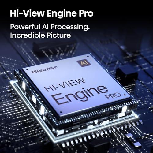 Hisense Hisense 75-Inch Class U8 Series Mini-LED ULED 4K UHD Google Smart TV (75U8N, 2024 Model) - QLED, Dolby Vision IQ, Dolby Atmos, Full Array Local Dimming Pro, 144Hz Game Mode Pro, Alexa Compatibility