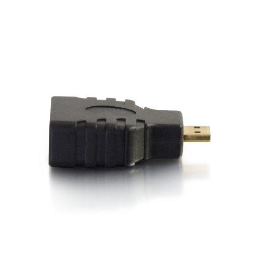 C2G C2G Micro HDMI to HDMI, HDMI Adapter, Black, Cables to Go 18407