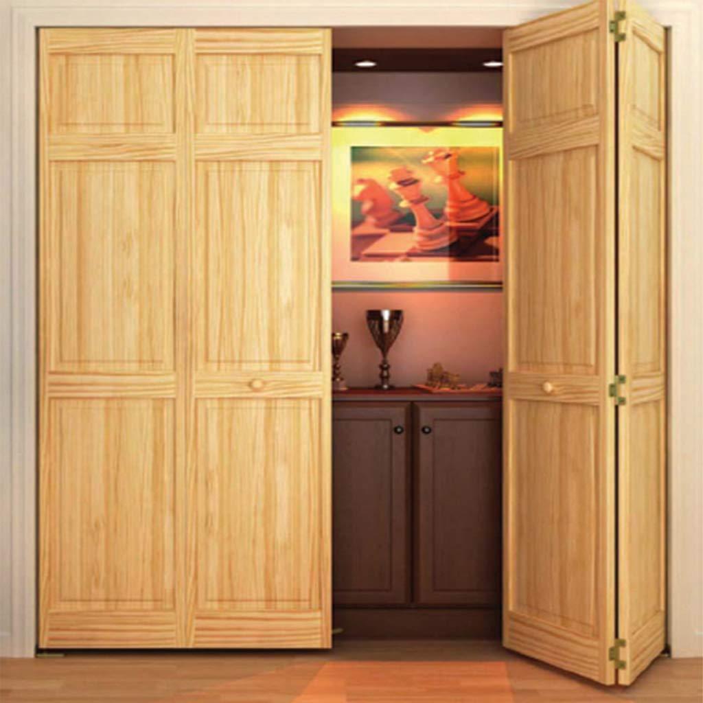 Kimberly Bay Closet Door, Bi-fold, 6-Panel Style Solid Wood (80x24)
