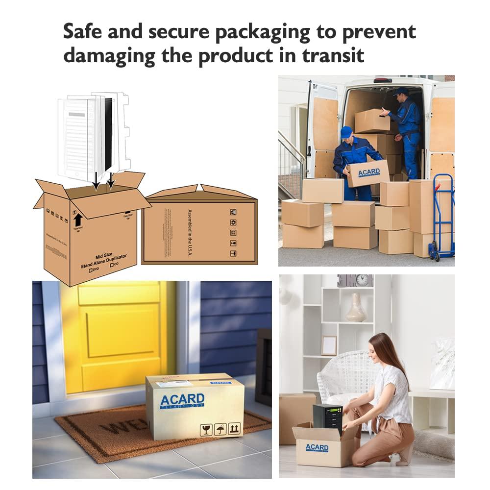 ACARD TECHNOLOGY ACARD TECHNOLOGY 1 to 3 24X Burner CD DVD Duplicator Standalone Tower Using ACARD’s Native SATA Controller Technology