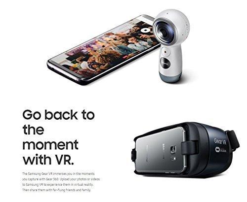 SAMSUNG Samsung Gear 360 SM-R210 (2017 Edition) Spherical Cam 360 degree 4K Camera (International Version)