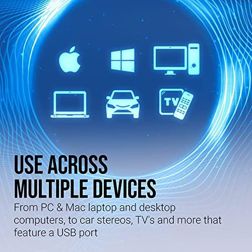 PNY PNY USB 3.0 Flash Drive, 64GB, Assorted Colors, P-FD64GELEDG