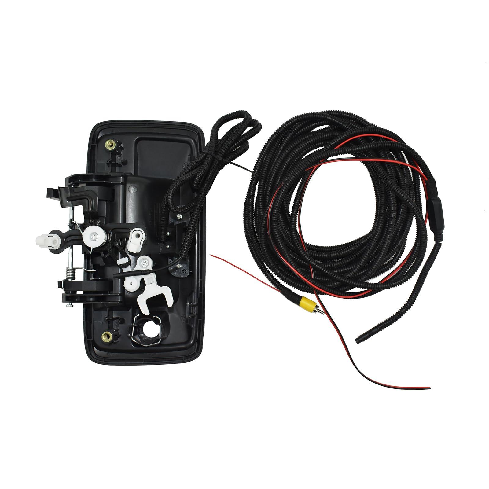 BAIXINDE 23128692 Tailgate Handle Backup Camera with Harness Compatible with Chevy Silverado Colorado Compatible with GMC Sierra