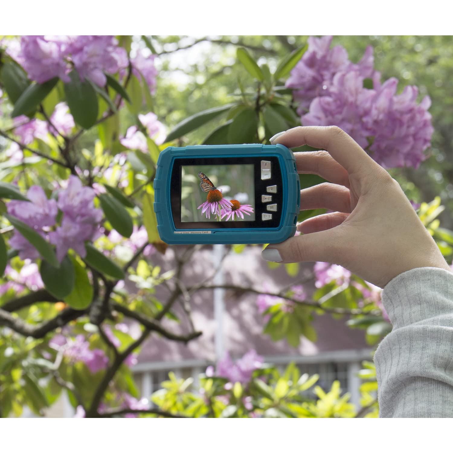 Polaroid Polaroid IS048 Waterproof Instant Sharing 16 MP Digital Portable Handheld Action Camera