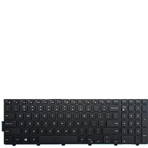 fqparts Replacement Laptop Keyboard for DELL Inspiron 15 3576 US United States Edition Black