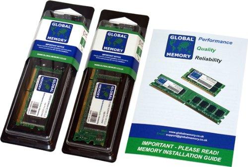 GLOBAL MEMORY 1GB (2 x 512MB) PC133 133MHz 144-PIN SDRAM SODIMM & 168-PIN SDRAM DIMM Memory RAM KIT for iMac G4 Flat Panel 700MHz/800MHz