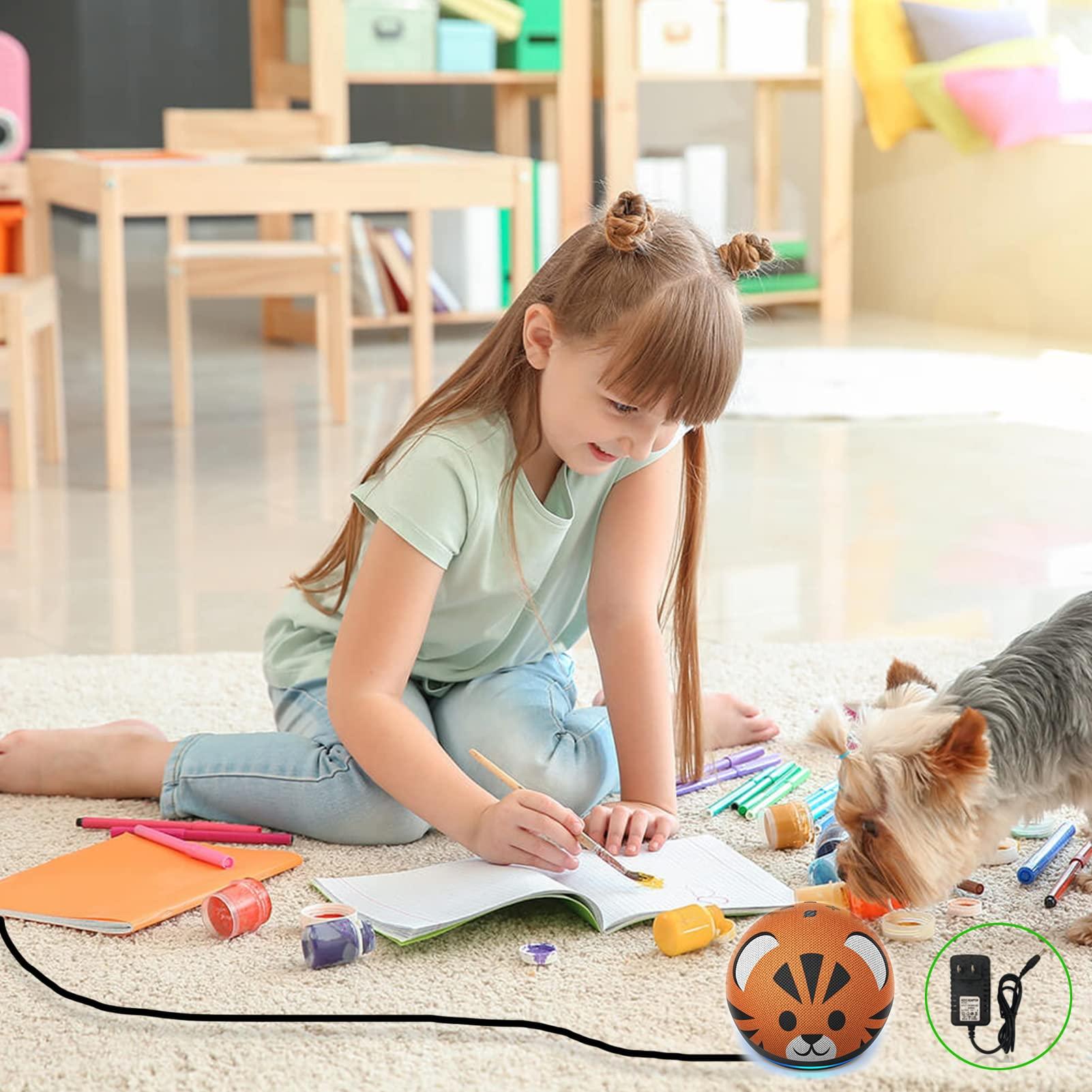 PDEEY Power Cord Replacement for Alexa Dot 4th Gen/3rd Gen/5th Gen 2022, Show 5 2nd Generation 2021 Speaker, 15W Charger Adapter