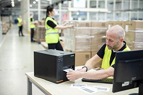 Brother Brother TJ-4020TN Entry Level High-Speed Industrial Barcode Label Printer, 203 dpi, 10ips, Ethernet and USB 2.0
