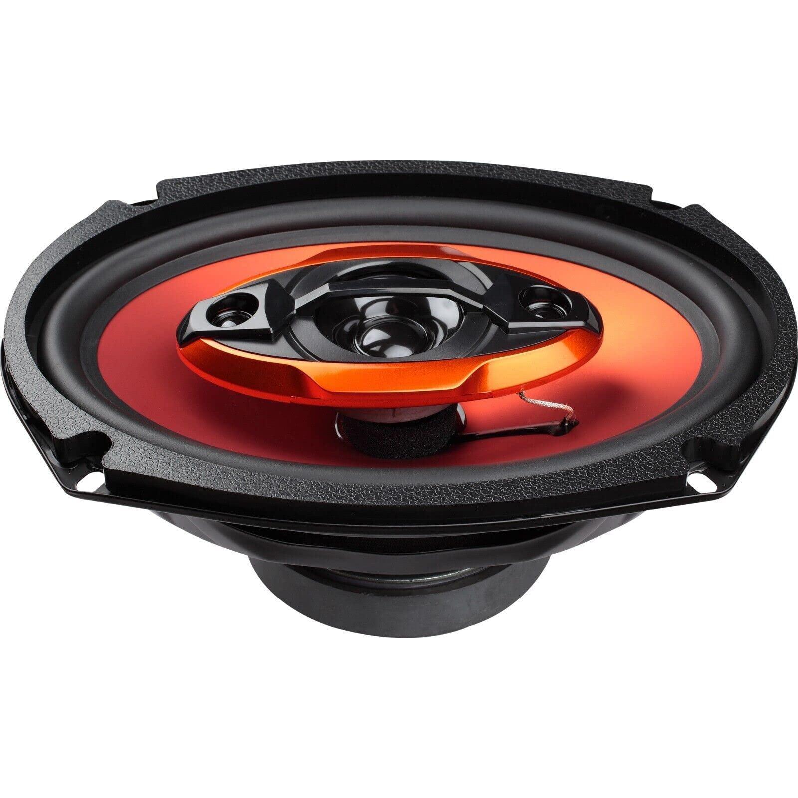 STX Audio STX Audio 2400W 6X9-Inch 4-Way Car Audio Coaxial Speakers System 6X9 Inches - 2 Pairs