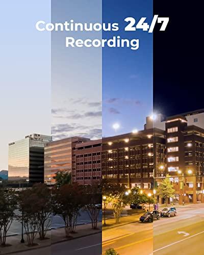 REOLINK REOLINK 4K Security Camera System, RLK16-800B8 8pcs H.265 PoE Wired with Person Vehicle Detection, 8MP/4K 16CH NVR with 4TB HDD for 24-7 Recording