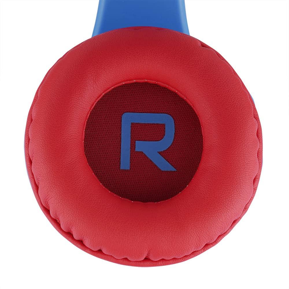 PowerLocus PowerLocus Bluetooth Headphones for Kids, Wireless Foldable Headphones Over Ear, Headphone with Microphone, 85DB Volume Limit, Wireless and Wired Headset with Micro SD, FM for Cellphones, Tablets, PC