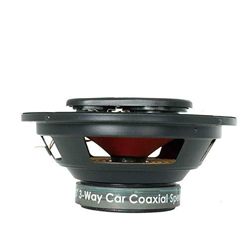 Audiobank Pair of Audiobank 6.5" 400 Watt 3-Way Red Car Audio Stereo Coaxial Speakers - AB1670 (2 Speakers)