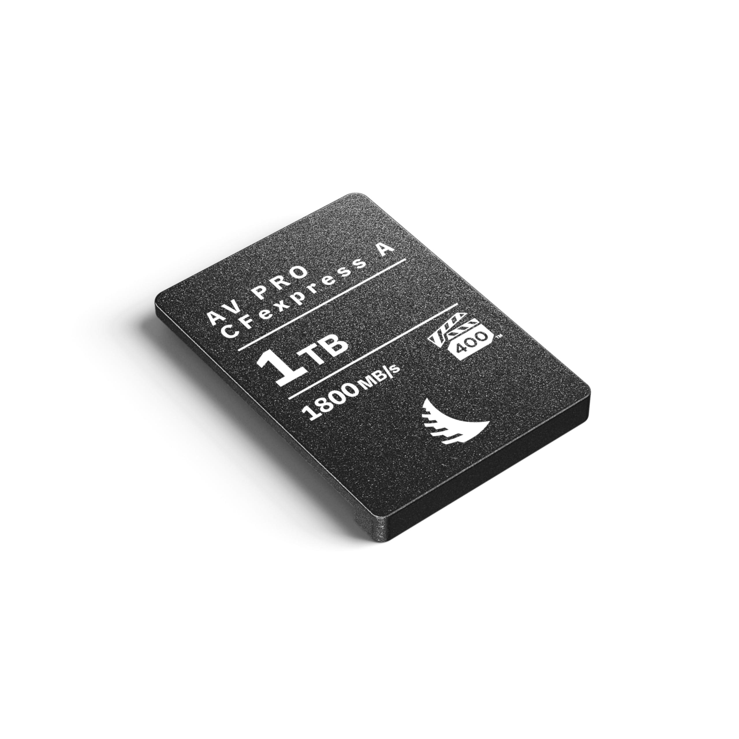 Angelbird Angelbird AV PRO CFexpress A v4 1 TB - CFexpress 4.0 Type A Memory Card - Compatible with Sony Alpha and FX - up to 8K+ RAW Video and Photo